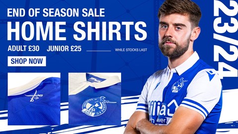 End Of Season Sale | Home Shirts